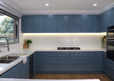 Modern Family Kitchen Renovation Mt Annan |