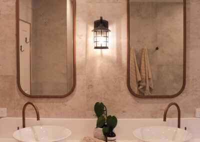 Rustic Farmhouse Bathroom & Mudroom in Ellis Lane |
