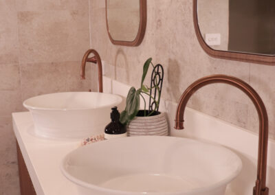 Rustic Farmhouse Bathroom & Mudroom in Ellis Lane |