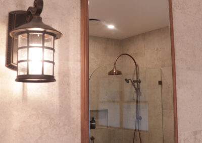 Rustic Farmhouse Bathroom & Mudroom in Ellis Lane |