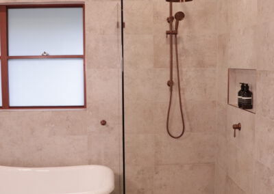 Rustic Farmhouse Bathroom & Mudroom in Ellis Lane |