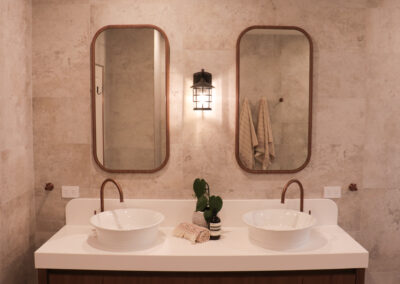 Rustic Farmhouse Bathroom & Mudroom in Ellis Lane |