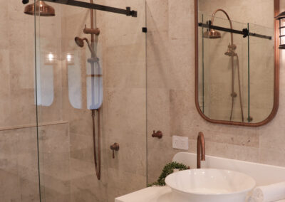 Rustic Farmhouse Bathroom & Mudroom in Ellis Lane |