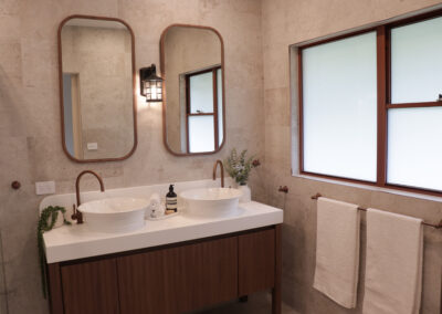 Rustic Farmhouse Bathroom & Mudroom in Ellis Lane |