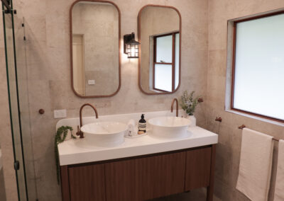 Rustic Farmhouse Bathroom & Mudroom in Ellis Lane |