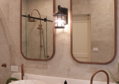 Rustic Farmhouse Bathroom & Mudroom in Ellis Lane |