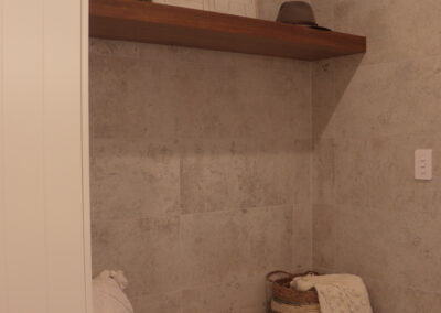 Rustic Farmhouse Bathroom & Mudroom in Ellis Lane |
