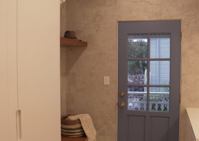 Rustic Farmhouse Bathroom & Mudroom in Ellis Lane |