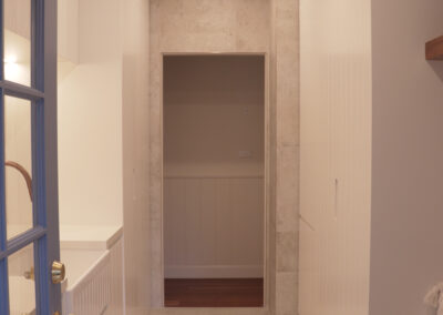 Rustic Farmhouse Bathroom & Mudroom in Ellis Lane |