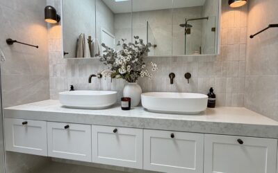 Main Bathroom & Adjoining Powder Room Renovation in Cammeray